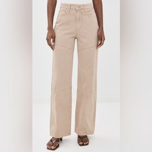 BRAND NEW Joe’s Jeans Tan Wide Leg Utility Jeans in Size 28